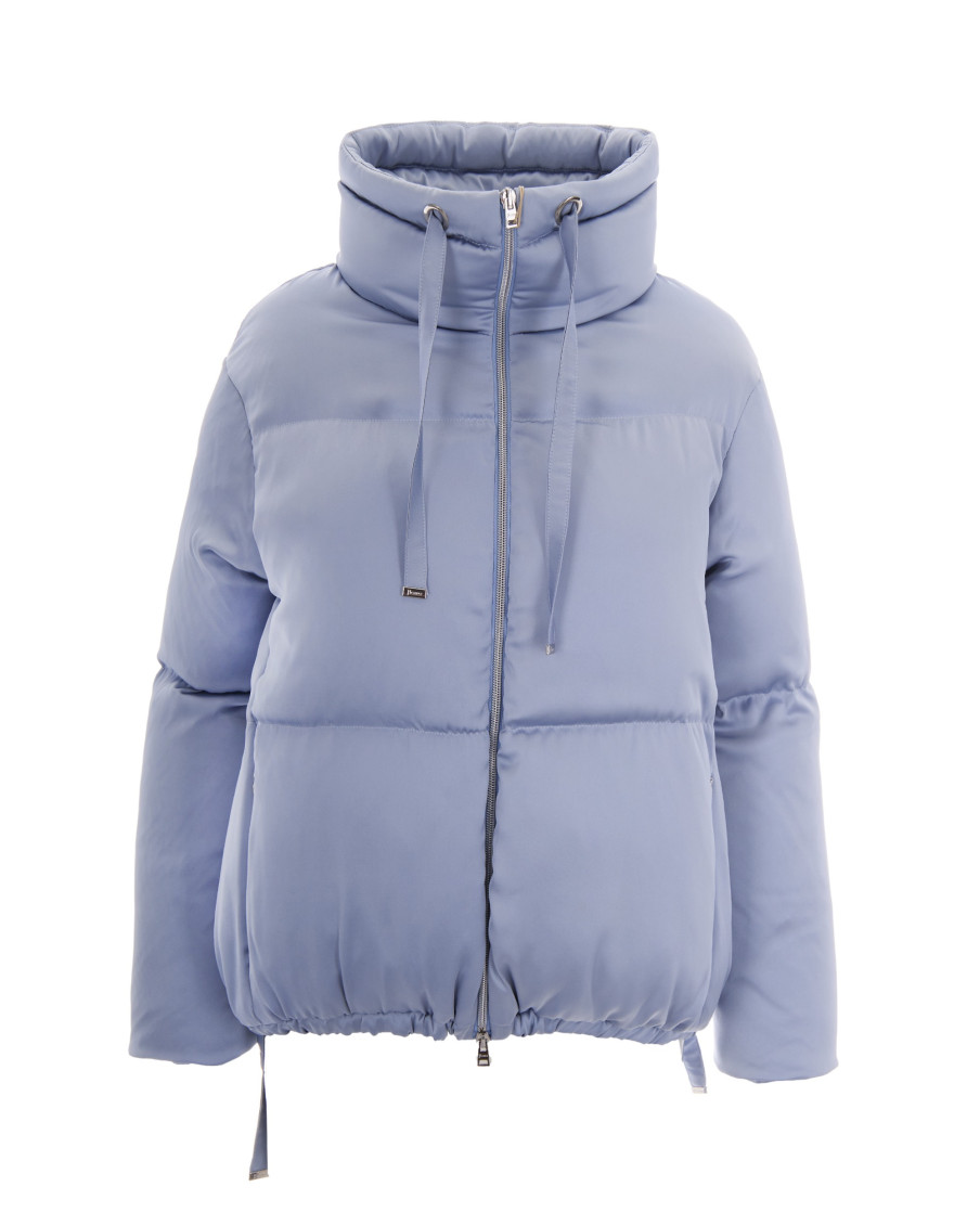 Herno - padded jacket high collar drawstring he