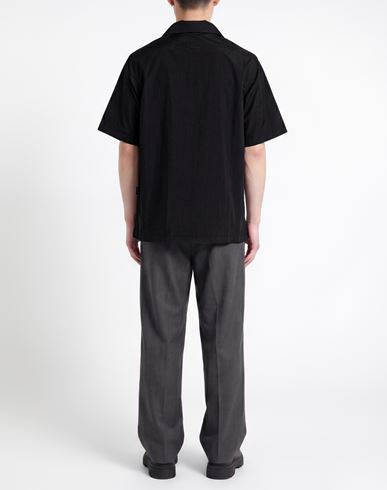 Hevò Man Shirt Black Size 40 Polyamide, Polyurethane
