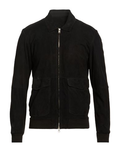 Man Jacket Black Size 42 Leather