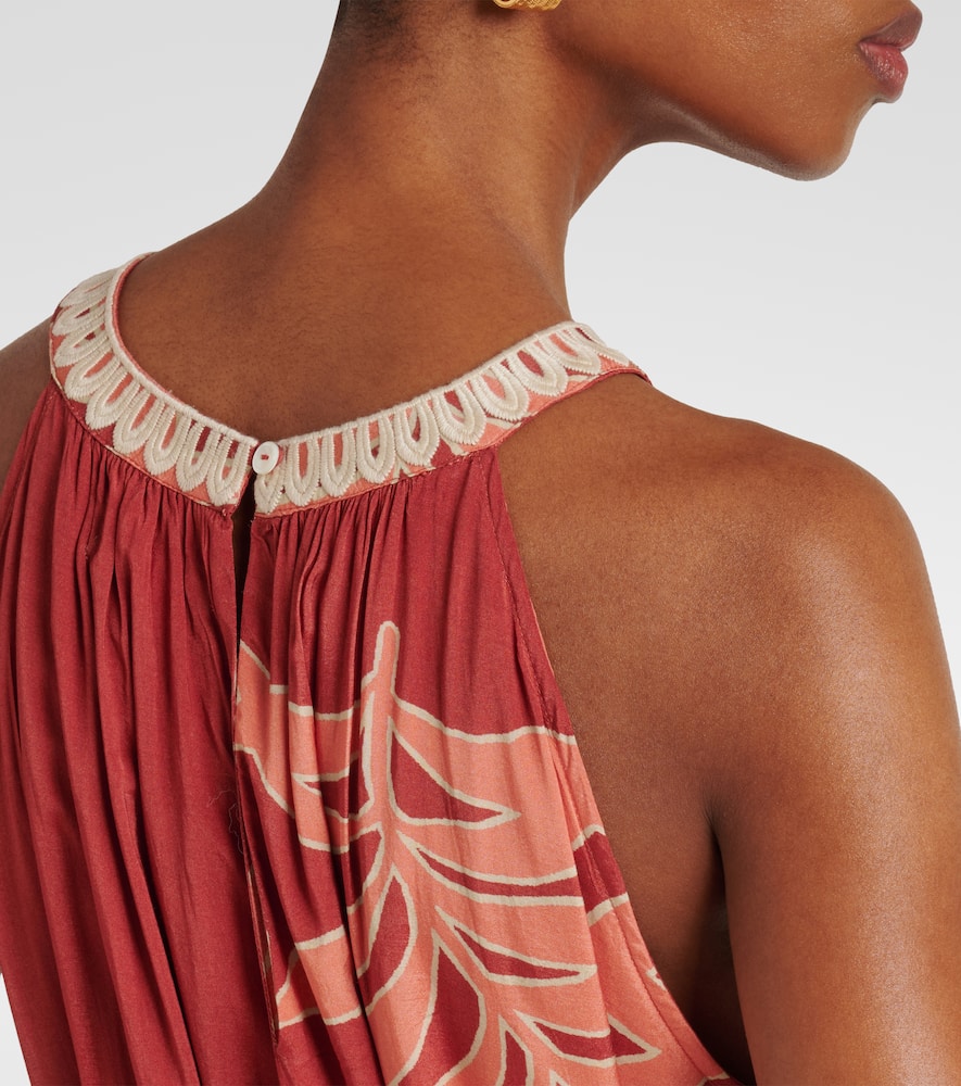 Odessa printed maxi dress