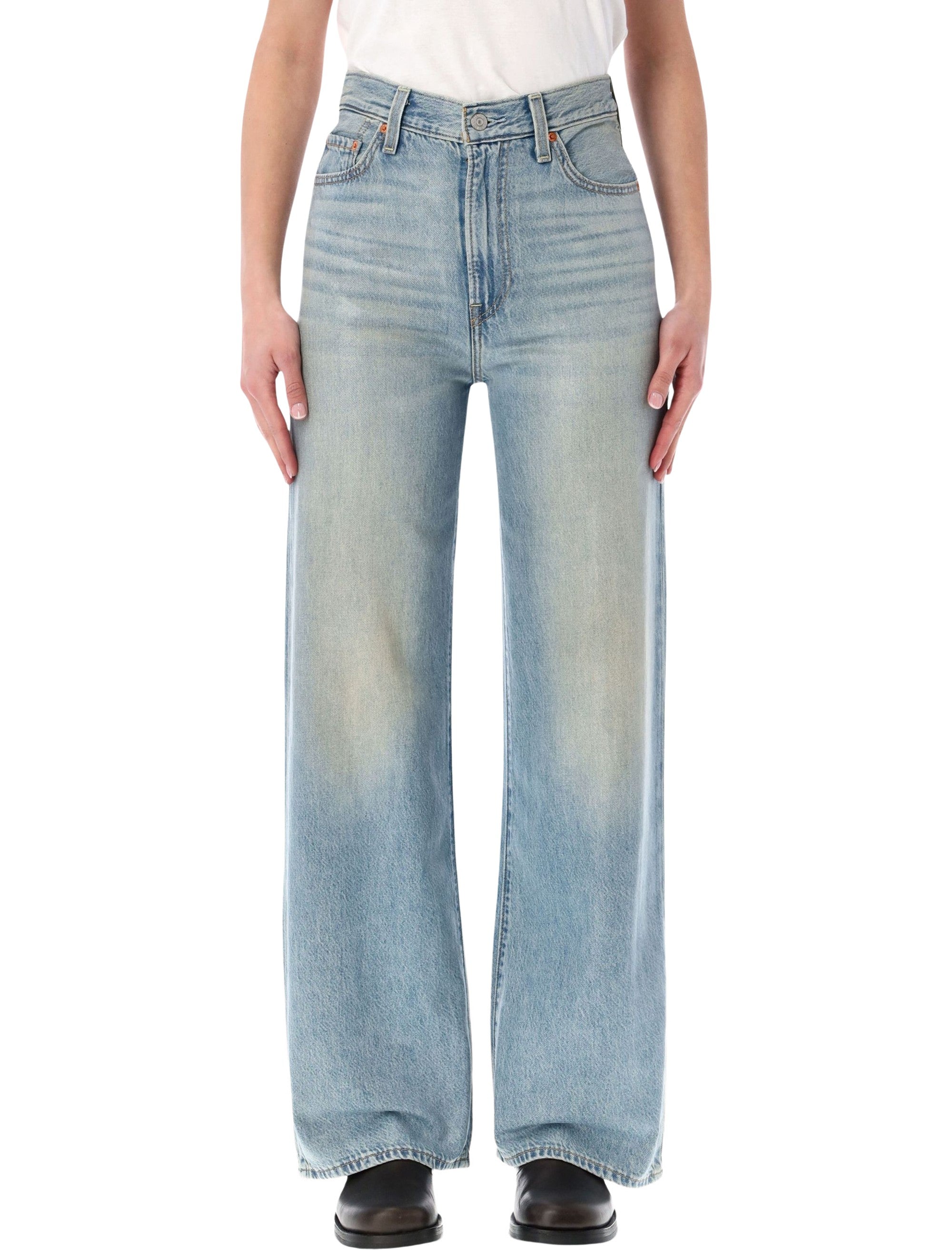 Ribcage Wide-Leg Jeans - Size 26