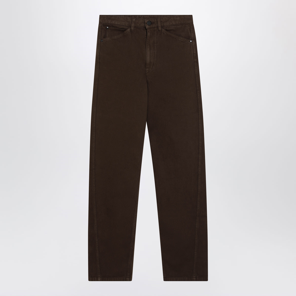 Brown Denim Jeans