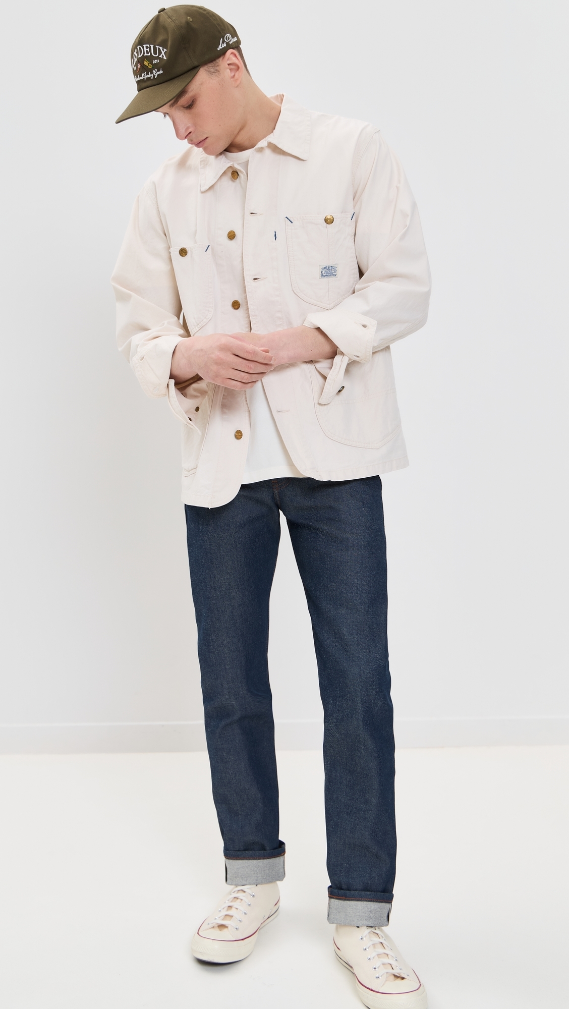 Naked & Famous Denim Weird Guy Natural Indigo Selvedge Jeans Indigo
