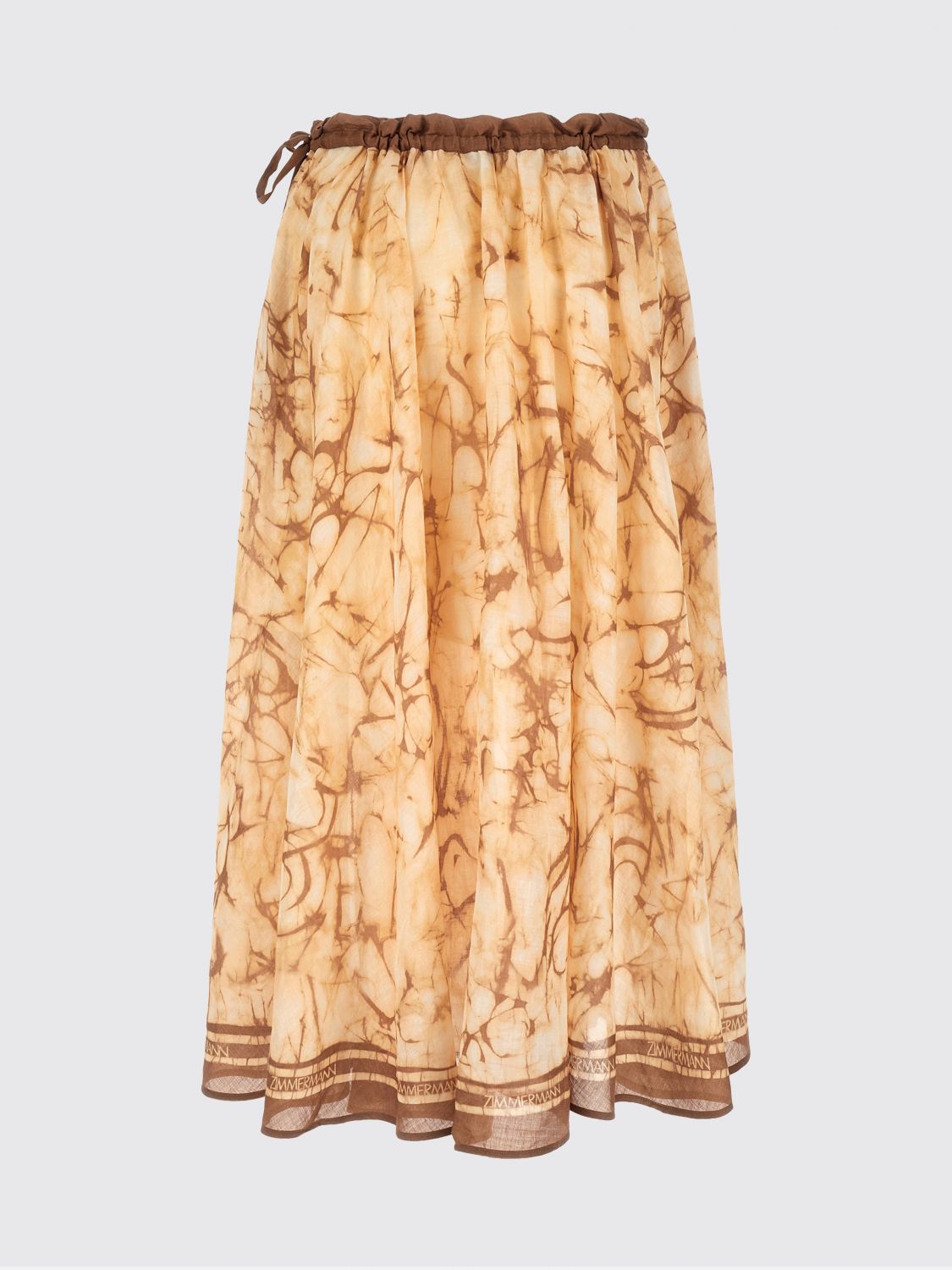 Skirt Woman color Beige