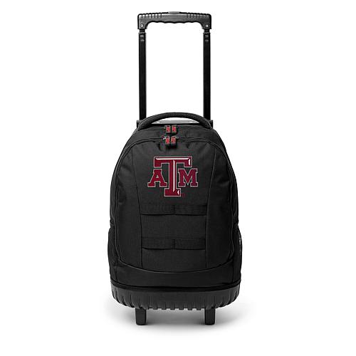 "Officially Licensed NCAA Texas A&M Aggies 18"" Premium Wheeled Tool bag"