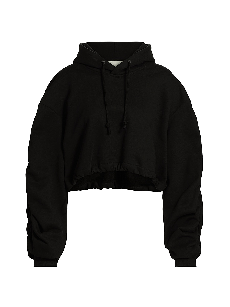Women's Just A Pinch Cotton Sanguinetti Hoodie - Black