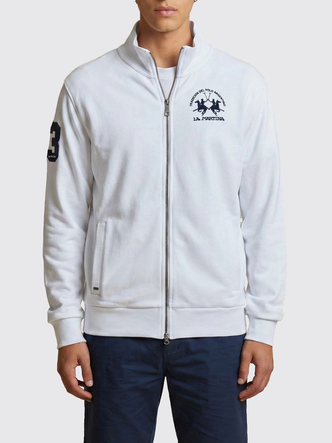 Jacket Men color White