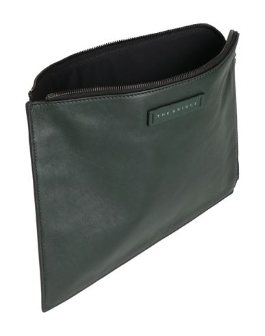 Man Handbag Dark green Size