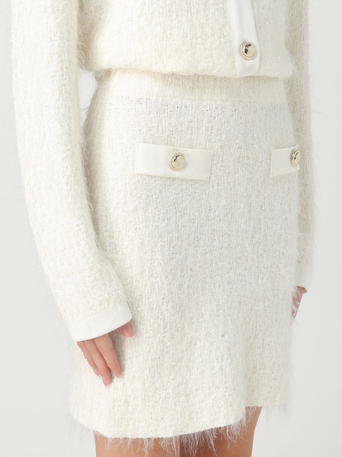 Skirt Woman color White