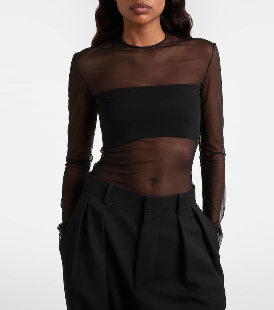 Sheer bodysuit
