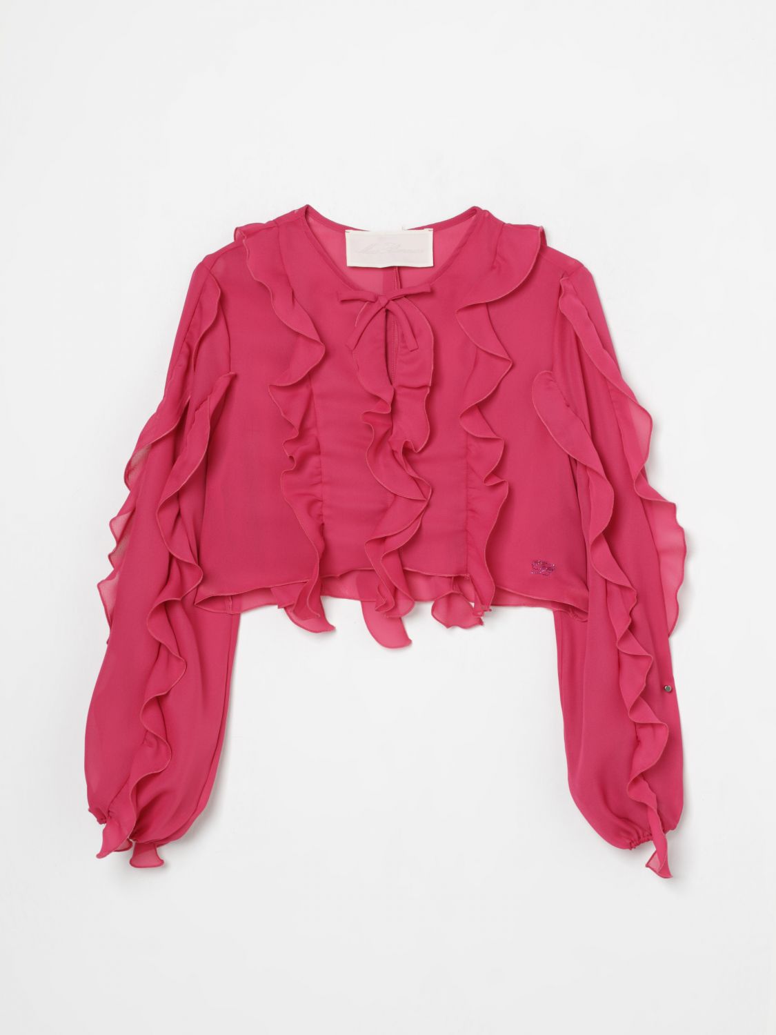 Shirt MISS BLUMARINE Kids color Geranium