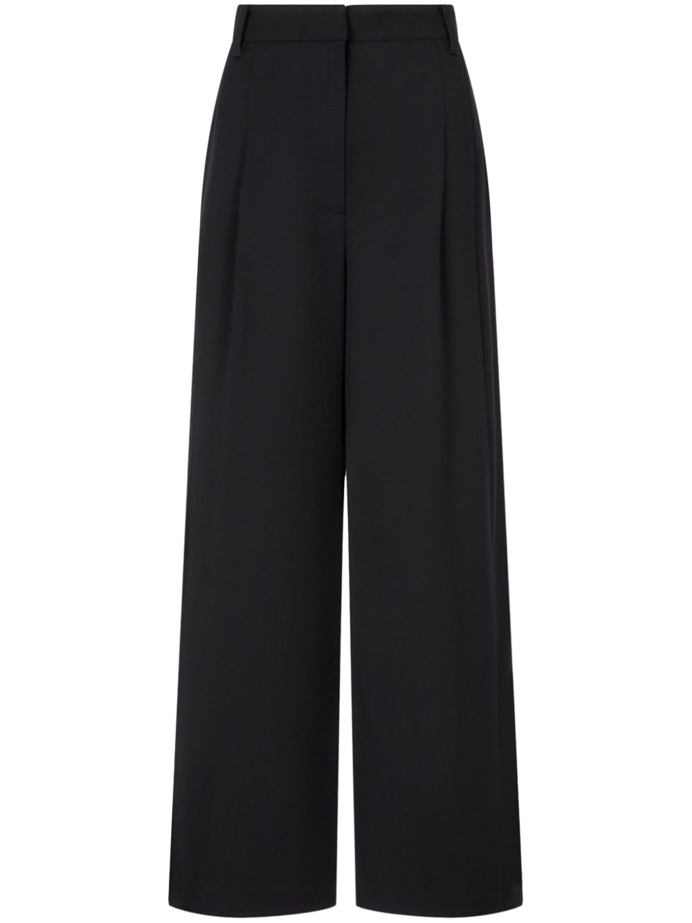 Wide-leg trousers - Brown