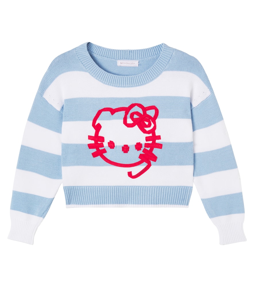 X Hello Kitty striped sweater