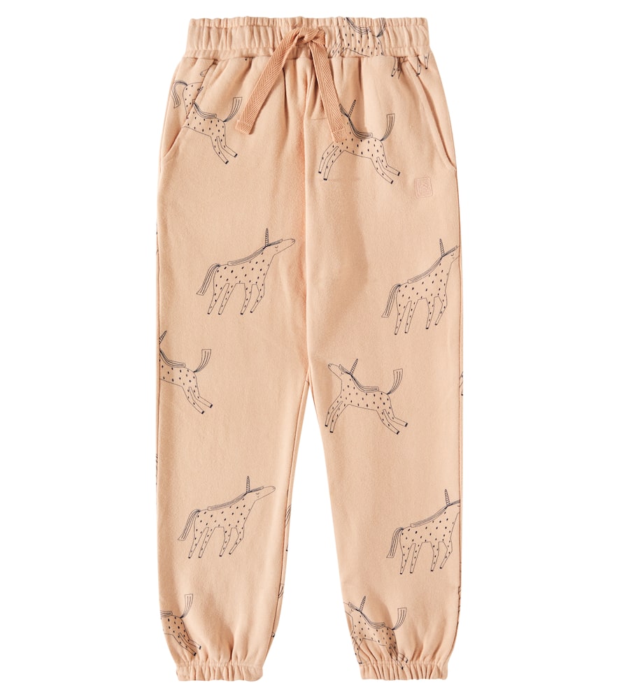 Liewood Wilhelm printed ruffled cotton jersey pajamas