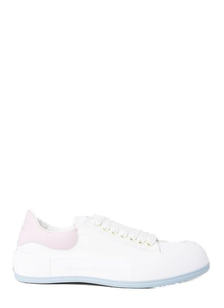 Alexander McQueen Deck Plimsoll Lace-Up Sneakers
