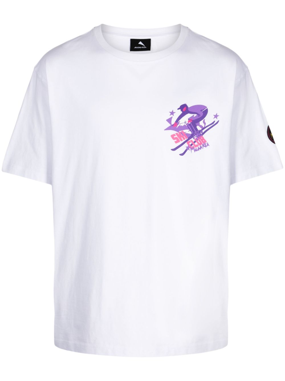 Ski Club cotton T-shirt - White