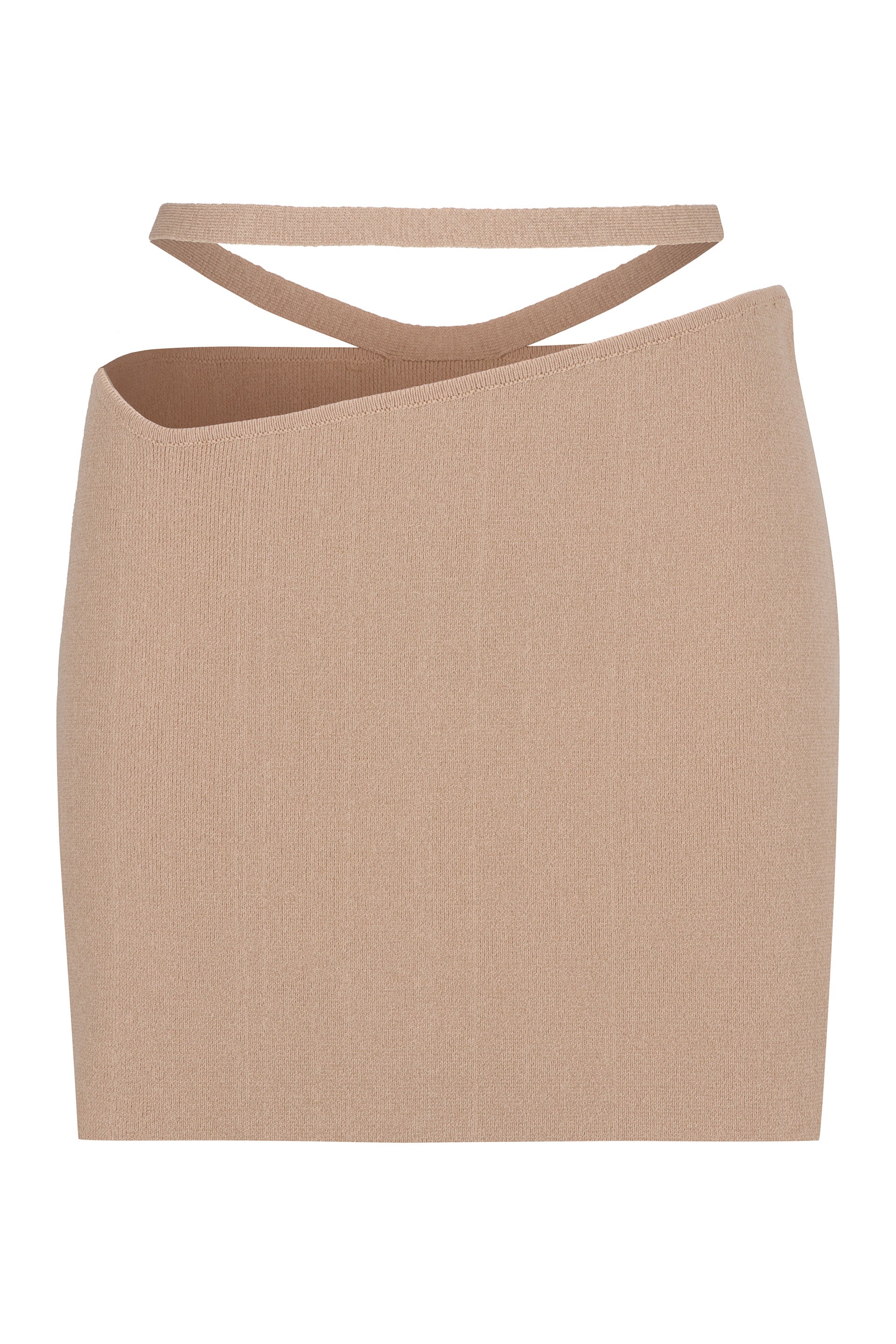 Waist-strap Mini Skirt