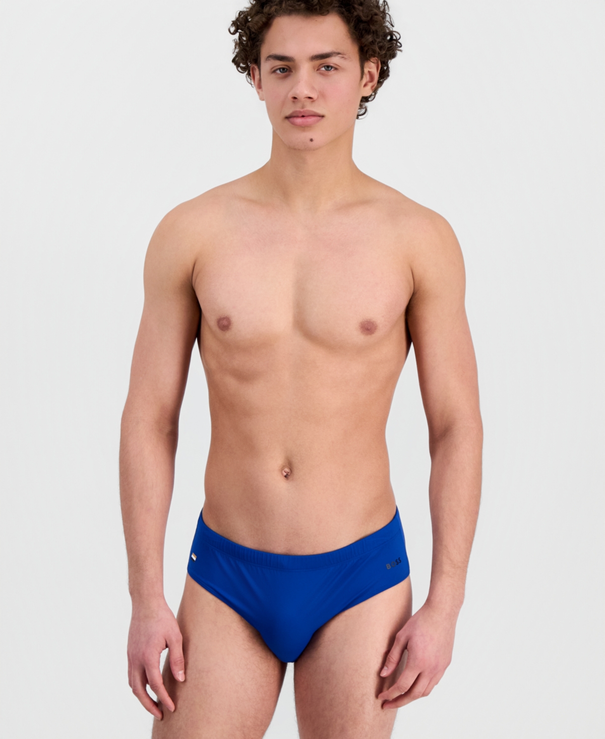 Boss Men's Brief Swimsuit - Open Blue