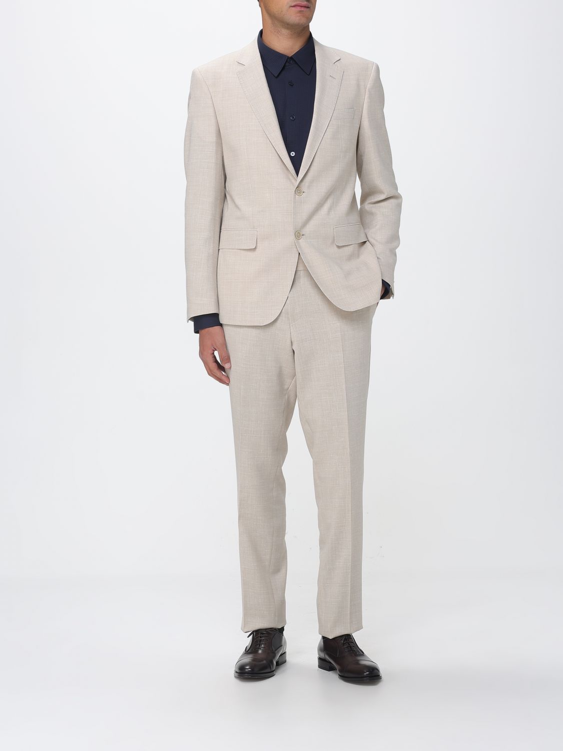 Suit Men color Beige