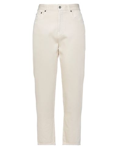 Woman Jeans Beige Size 30 Cotton