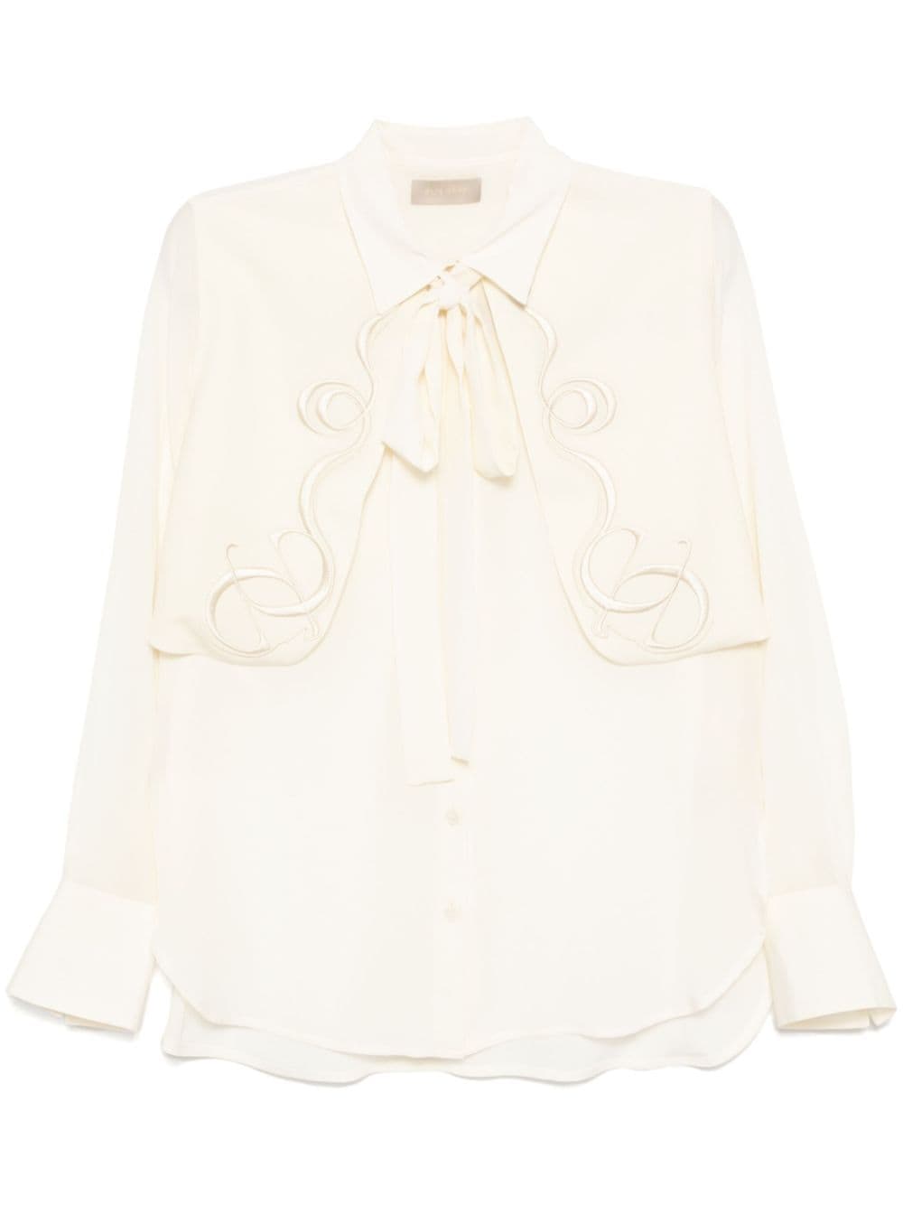 Vest-effect shirt - Neutrals