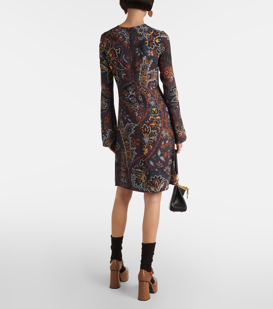 Printed minidress