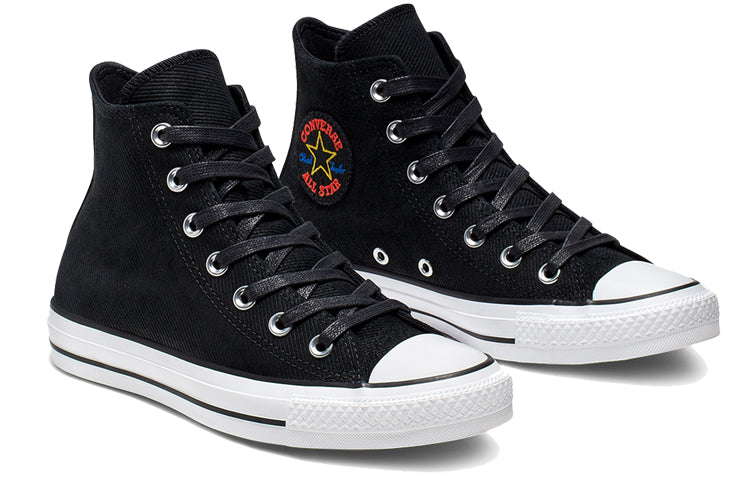 (WMNS) Chuck Taylor All Star Retrograde High Top Corduroy Black White