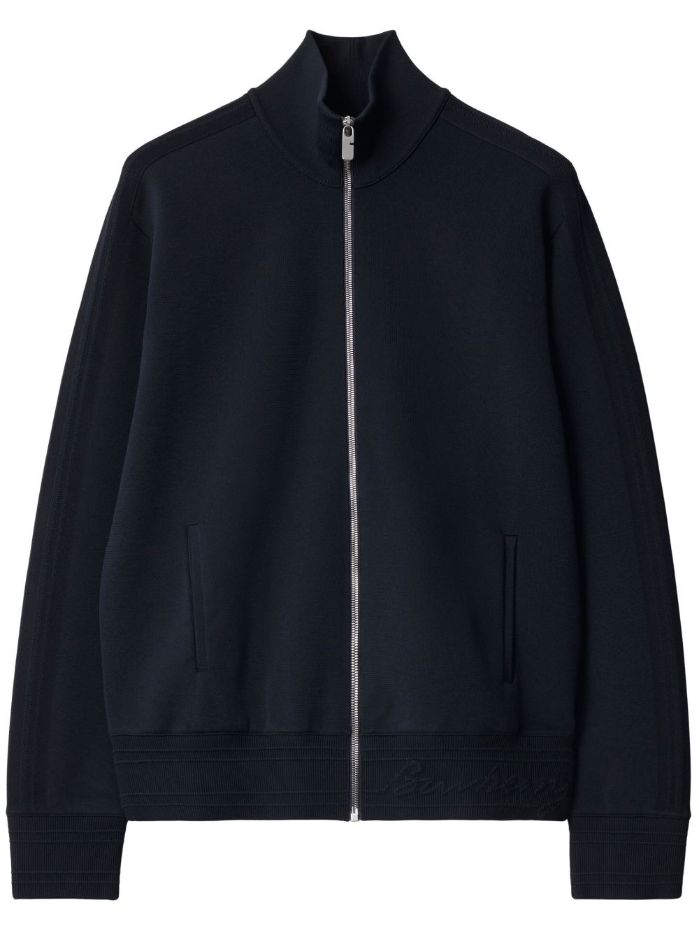 Logo-embroidered sport jacket - Blue