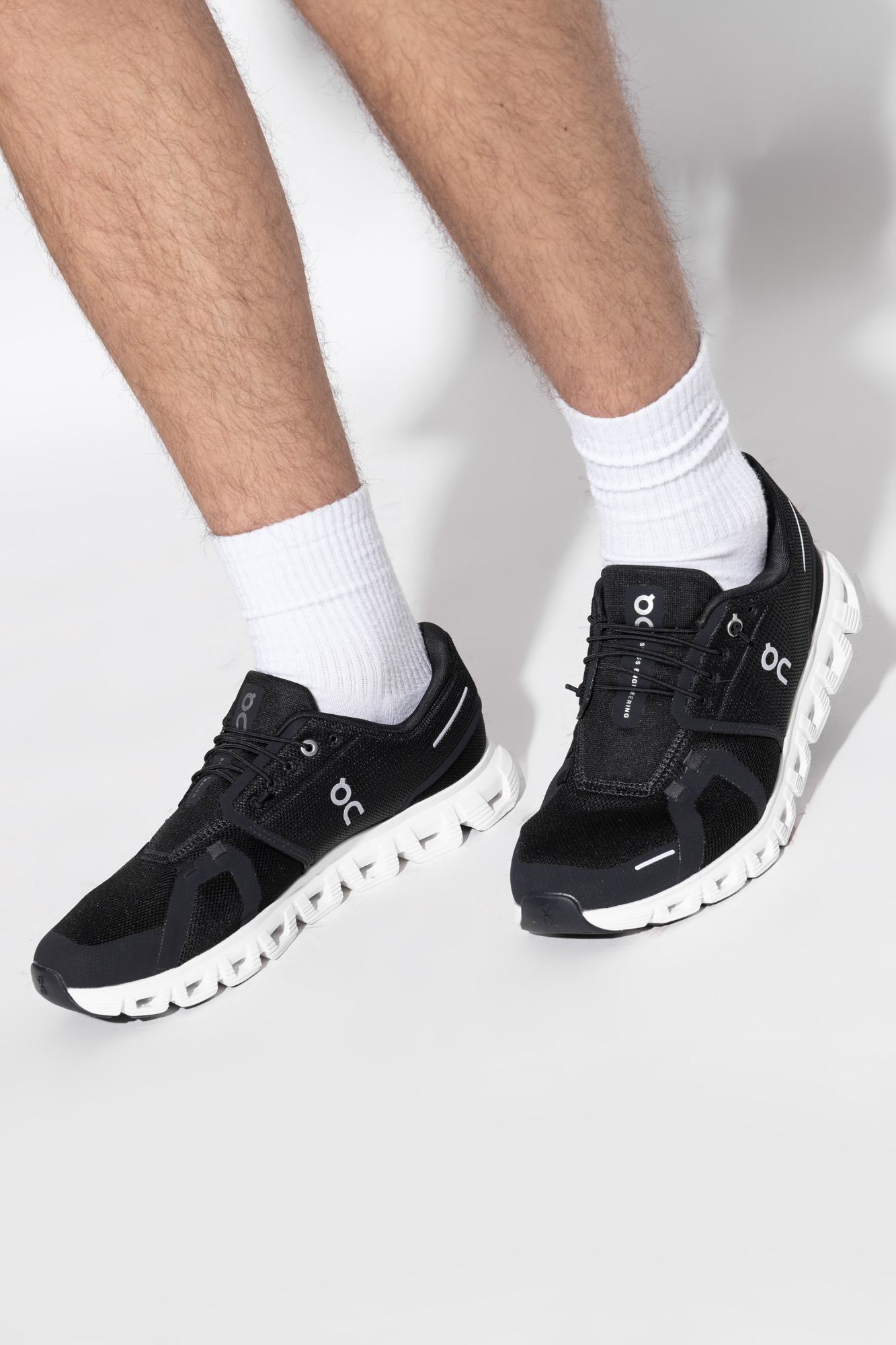 ‘Cloud 6’ Sports Shoes, Men's, Black