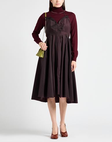 Woman Midi dress Plum Size 4 Polyamide