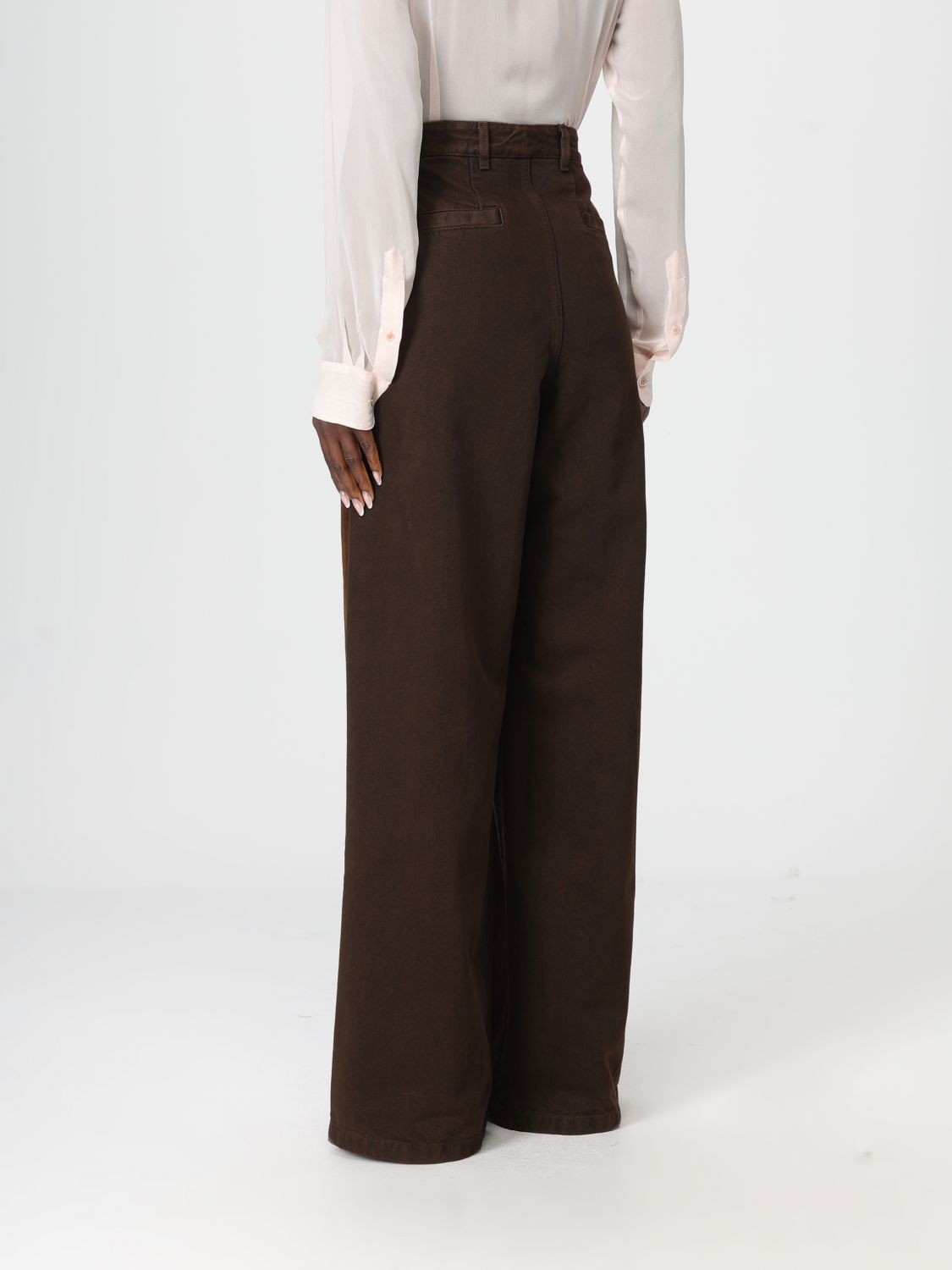Jeans Woman color Brown