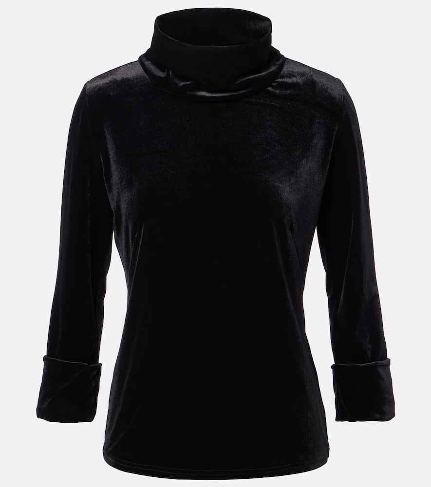 Soft Elegance velvet top