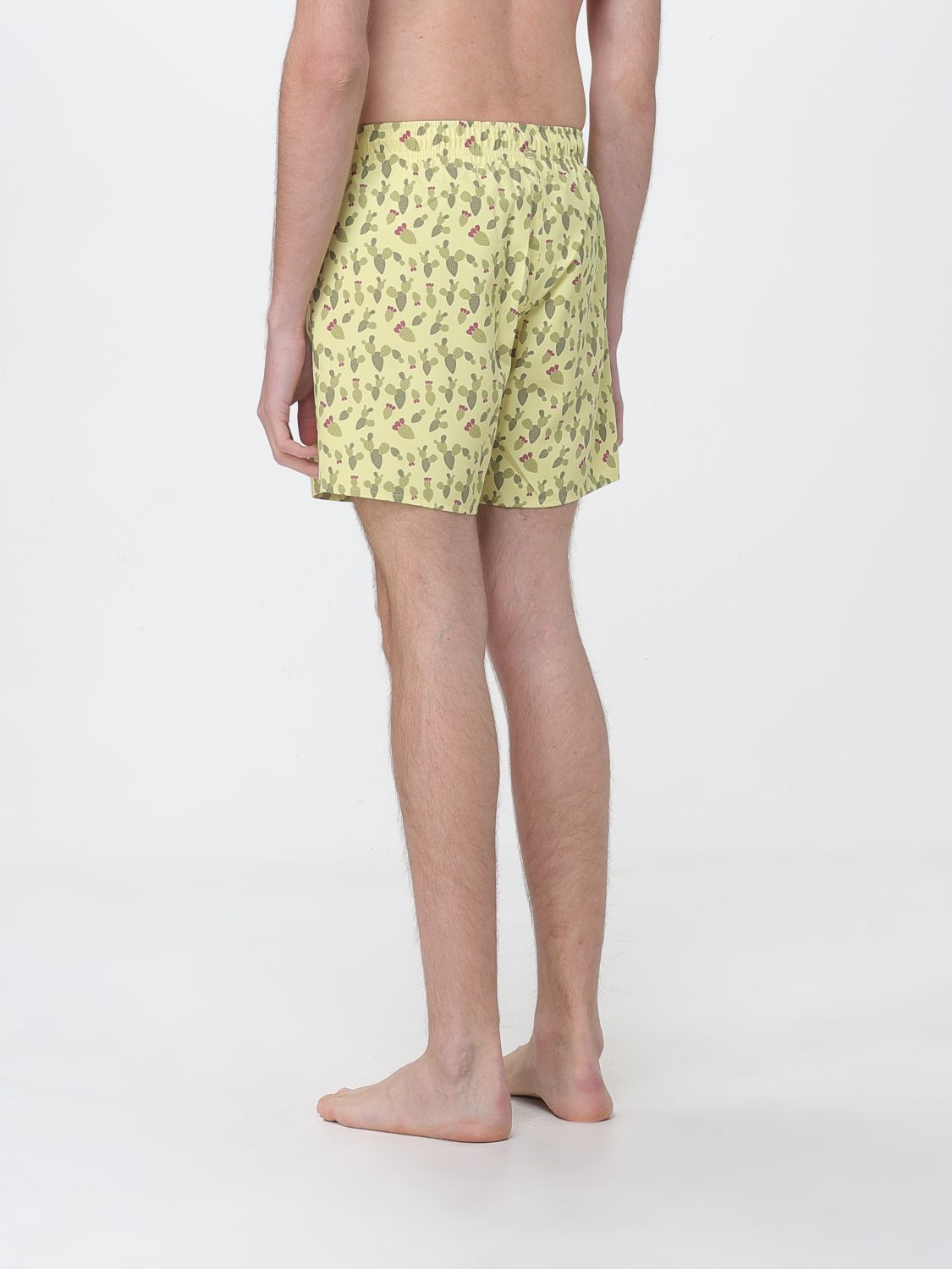 Swimsuit Men color Green