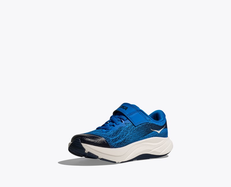 HOKA Rincon 4 Shoes in Electric Cobalt/Varsity Navy
