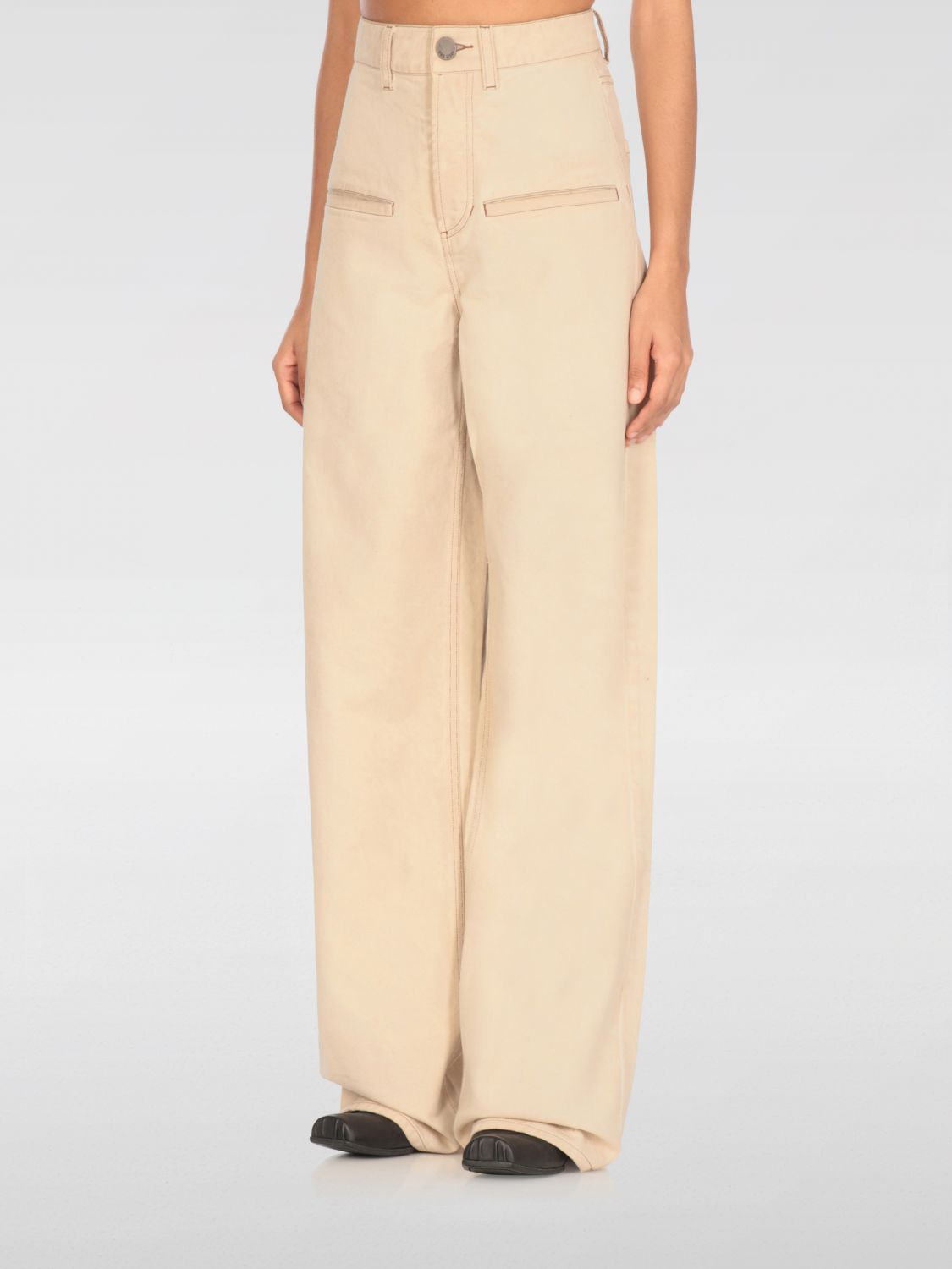 Pants UMA WANG Woman color Beige