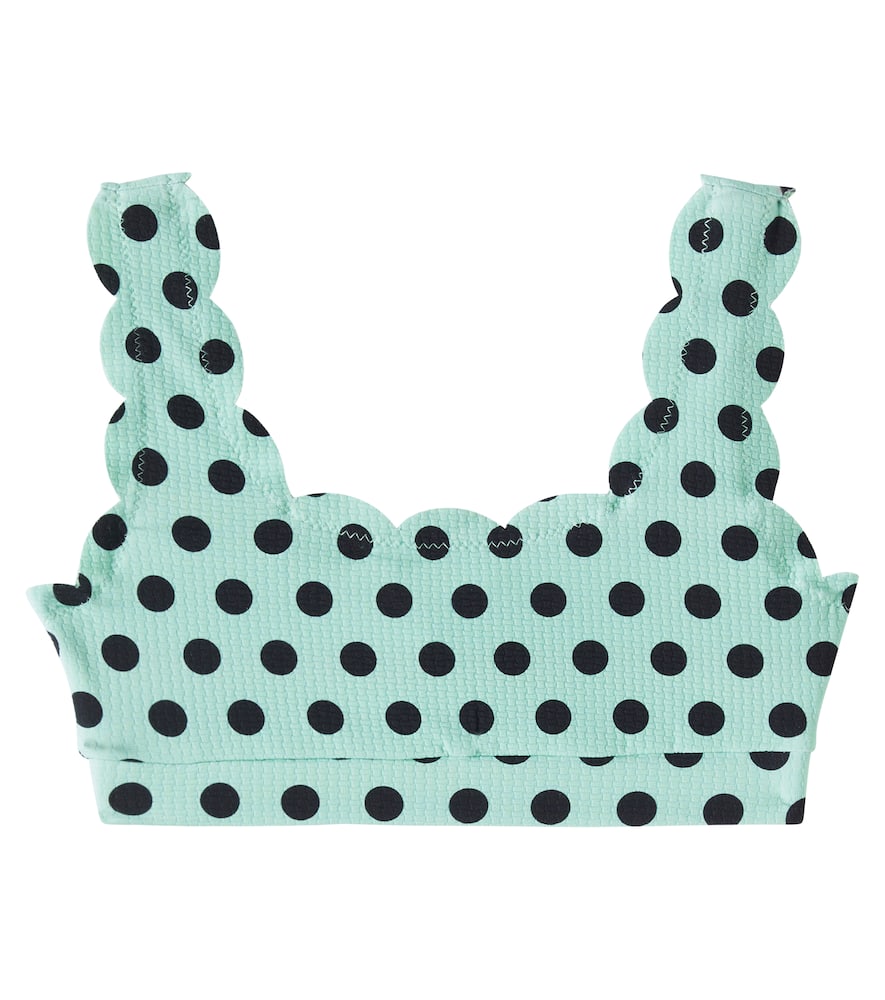 Palm Springs polka-dot bikini top