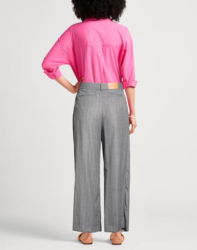 Woman Pants Grey Size 4 Wool, Recycled polyester, EcoVero viscose