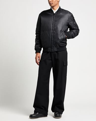 Man Jacket Black Size 40 Polyamide