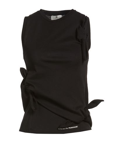 Woman Top Black Size 2 Cotton