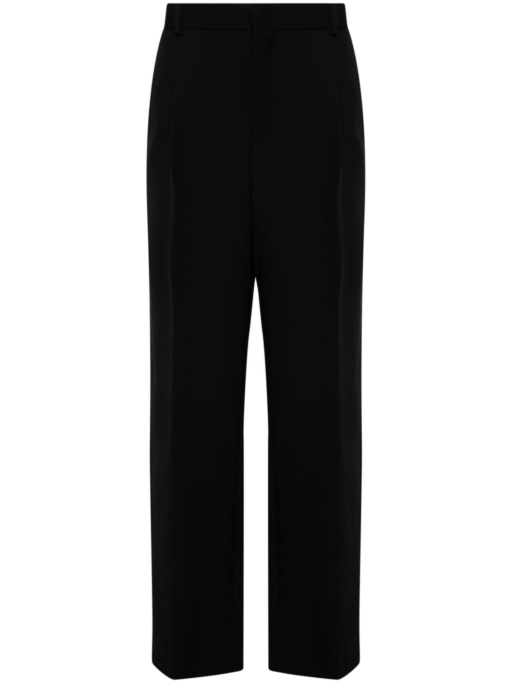 Straight-leg trousers - Black