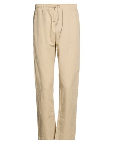 Man Pants Sand Size 32 Linen, Cotton