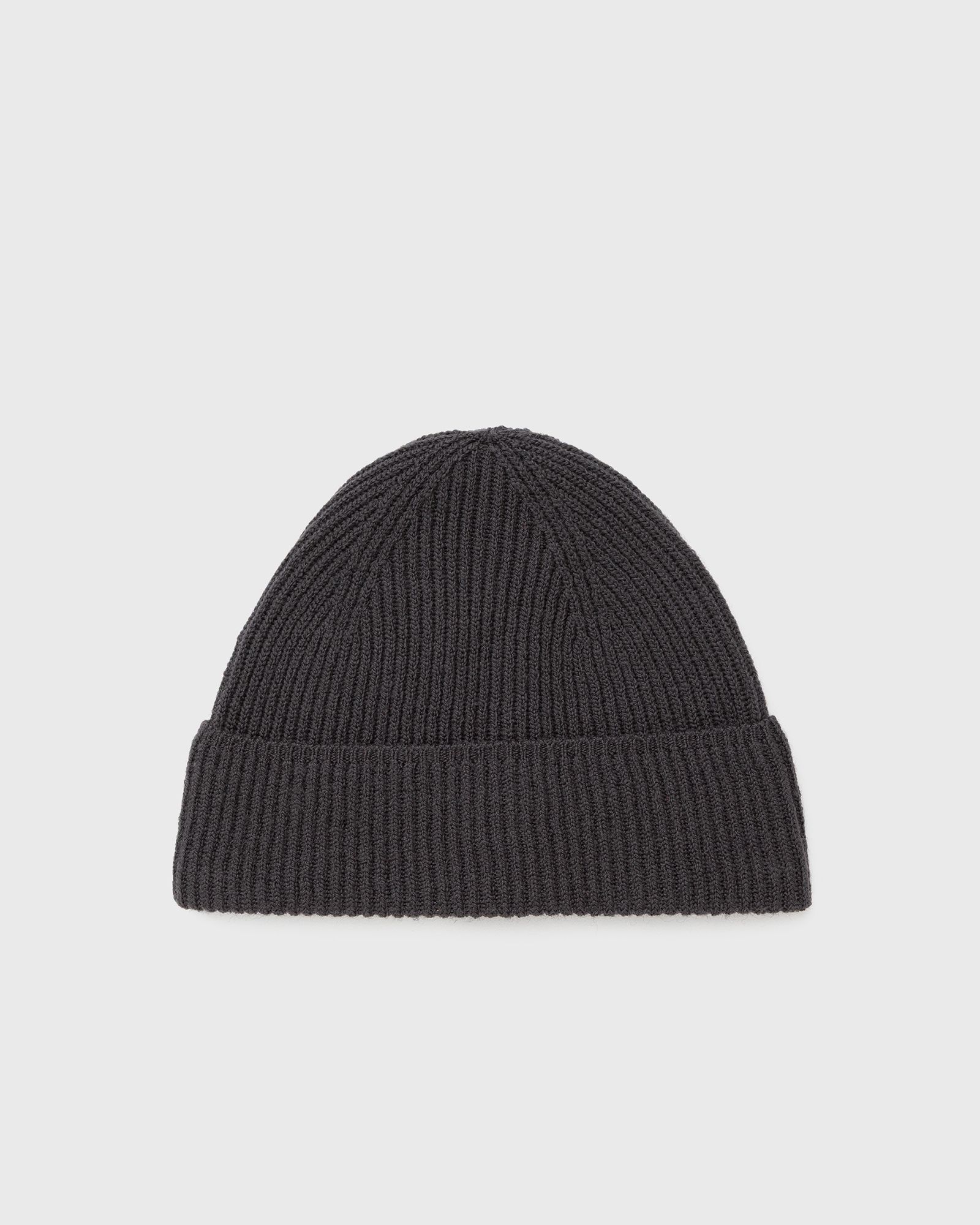 Off-Race Merino Knit Beanie grey male Beanies now available at BSTN