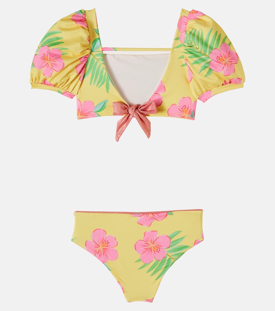 Bubble floral bikini