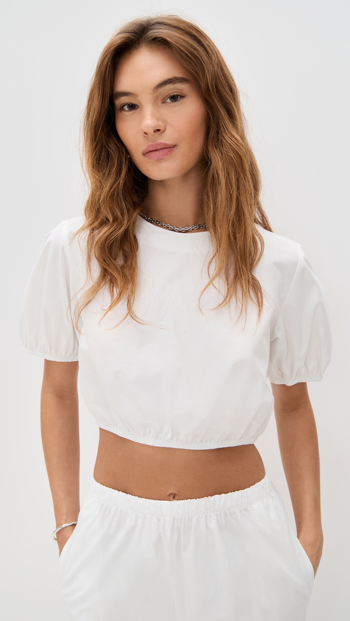Lillian Blouse White