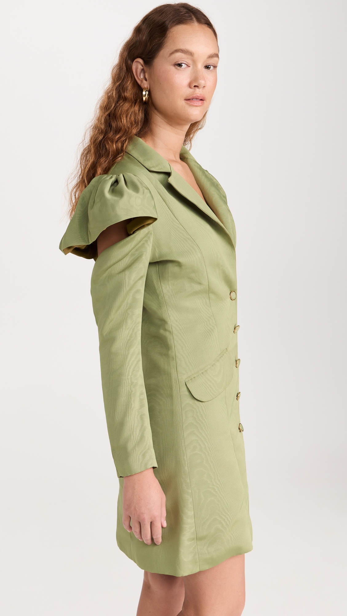 Albert Tux Dress Sage