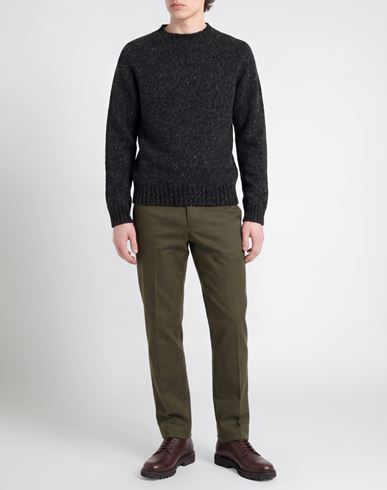 Man Sweater Black Size M Merino Wool, Cashmere