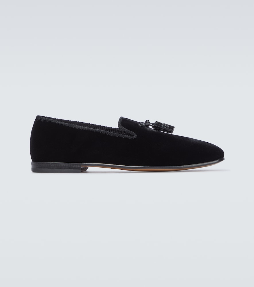 Velvet loafers