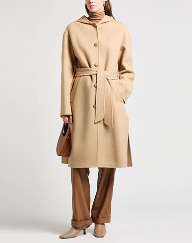 Woman Coat Sand