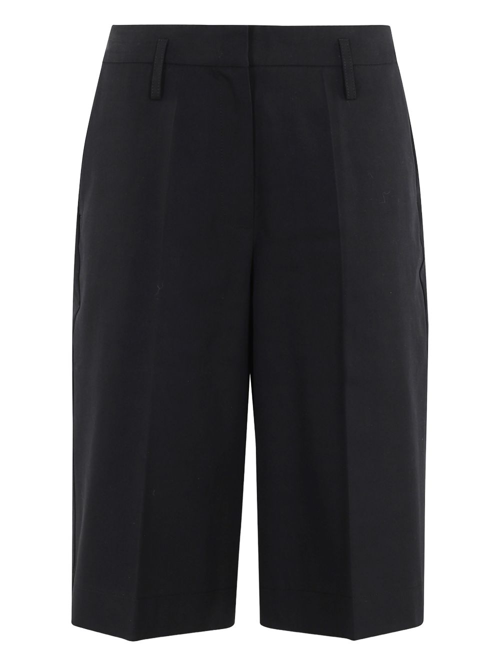 HERSKIND pressed-crease bermudas - Black