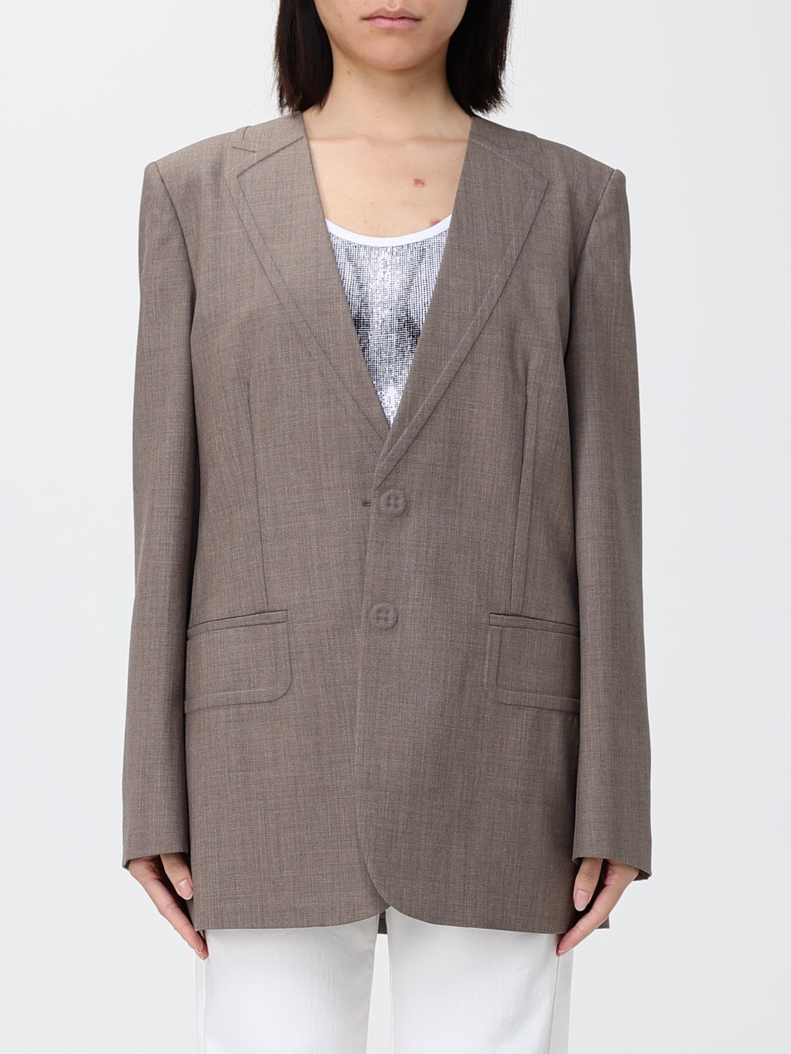 Jacket Woman color Brown